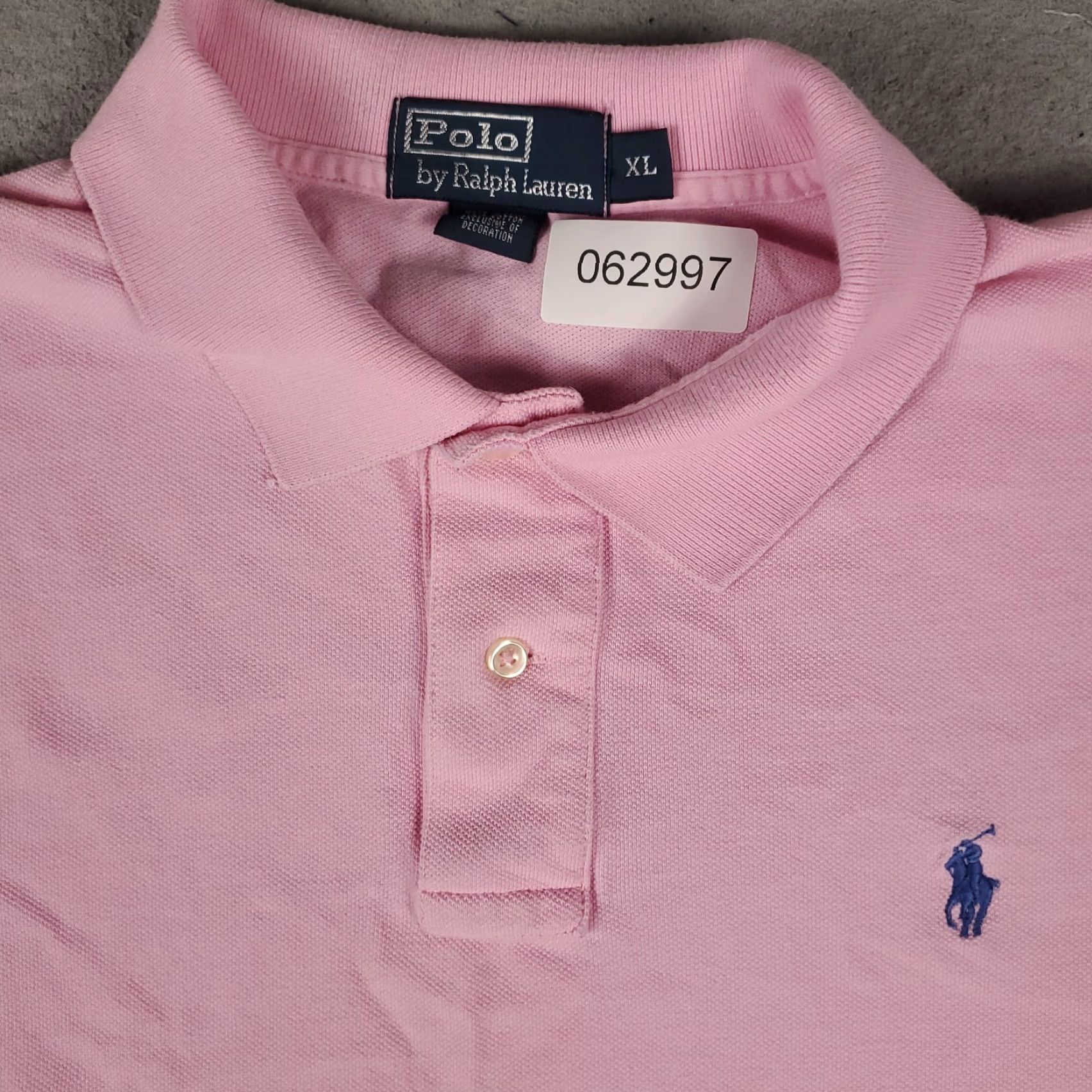 Ralph Lauren Ralph Lauren Polo Shirt Mens XL Pink Casual Short Sleeve Activewear Size US XL / EU 56 / 4 - 2 Thumbnail