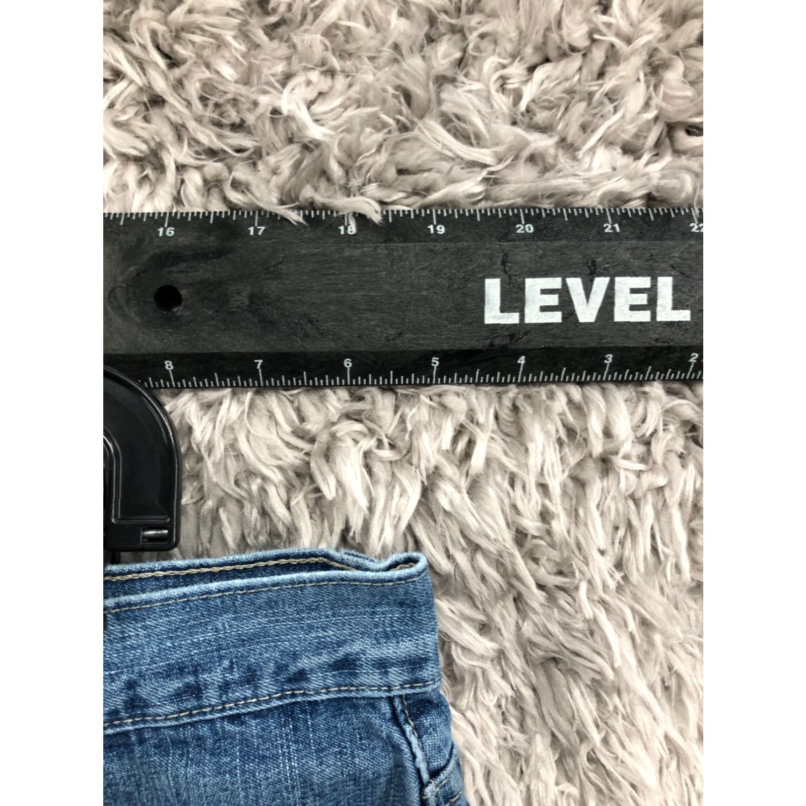 Lee Lee Jeans Plus Size 18 Womens Relaxed Fit High Rise Blue Denim 29in Inseam Straight 5-Pocket Comfort Pocket Zipper Button Medium Wash Size 40" / US 18 - 2 Thumbnail