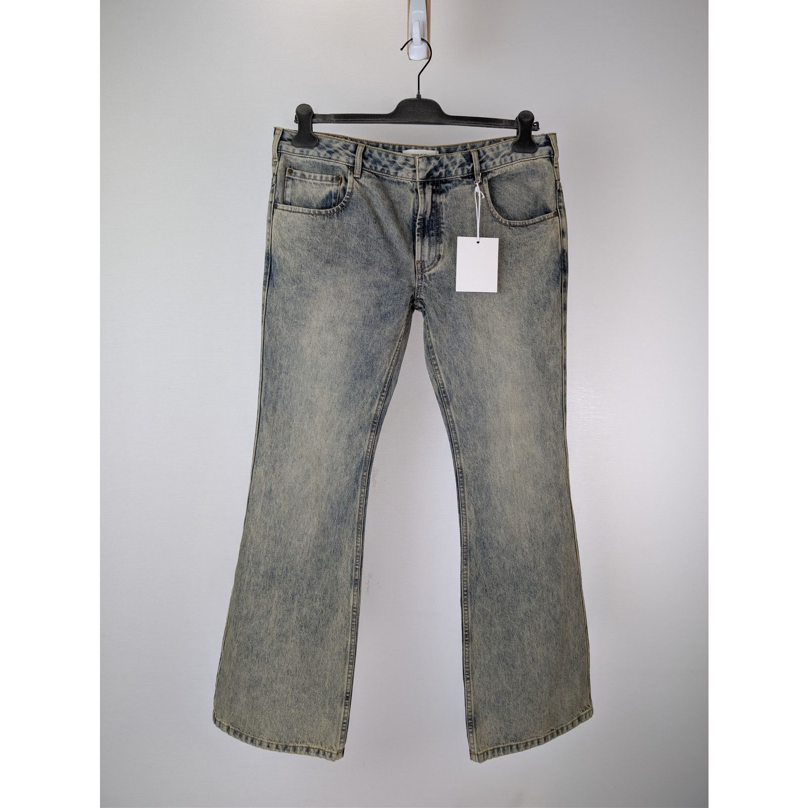 Entire Studios o1rshd1 Slim-Flared Denim Jeans in Blue Size US 34 / EU 50 - 1 Thumbnail