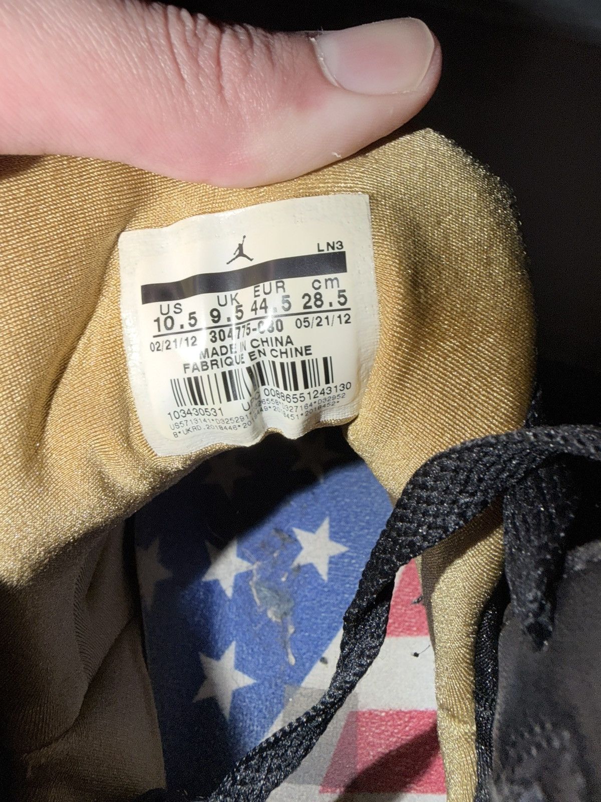 Jordan Brand Air Jordan 6 & 7 “Golden Moments Pack” GMP – Size 10.5 Size US 10.5 / EU 43-44 - 18 Thumbnail