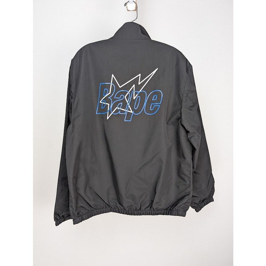 Bape o1rshd1 Logo Windbreaker Jacket in Black Size US S / EU 44-46 / 1 - 13 Thumbnail