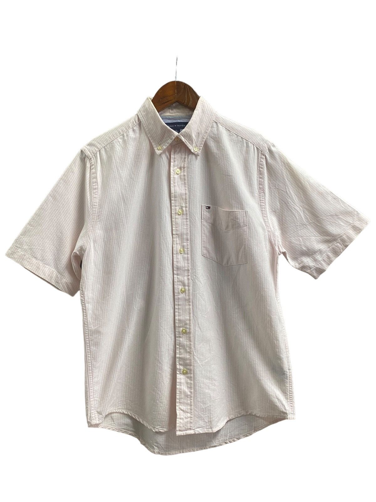 Tommy Hilfiger × Vintage Vintage Tommy Hilfiger Button Up Size US XS / EU 42 / 0 - 1 Thumbnail