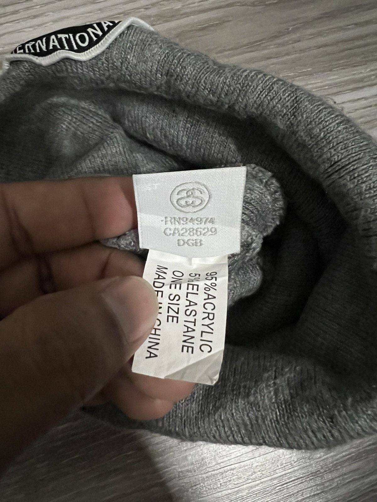 Stussy Vintage Stussy Spell Out Beanie Hat Size ONE SIZE - 7 Thumbnail
