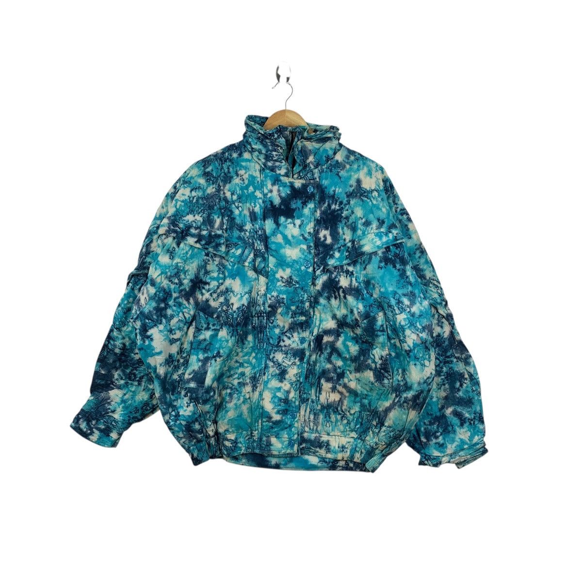 Vintage Vintage BALI APPLE HOUSE Abstract Hand Made Jacket Size 3XL / US 20-22 - 1 Thumbnail