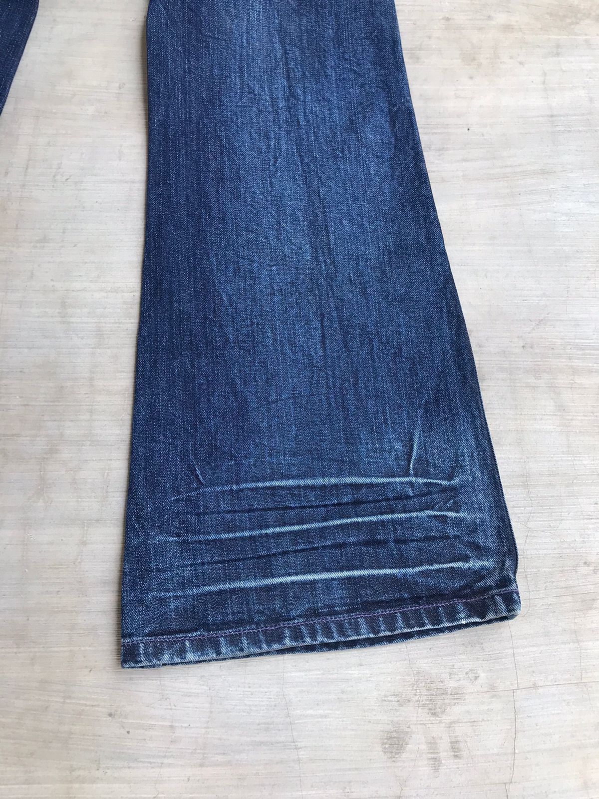 Japanese Brand × Vintage Vintage Flare Denim Pants - ASK Size US 31 - 10 Thumbnail