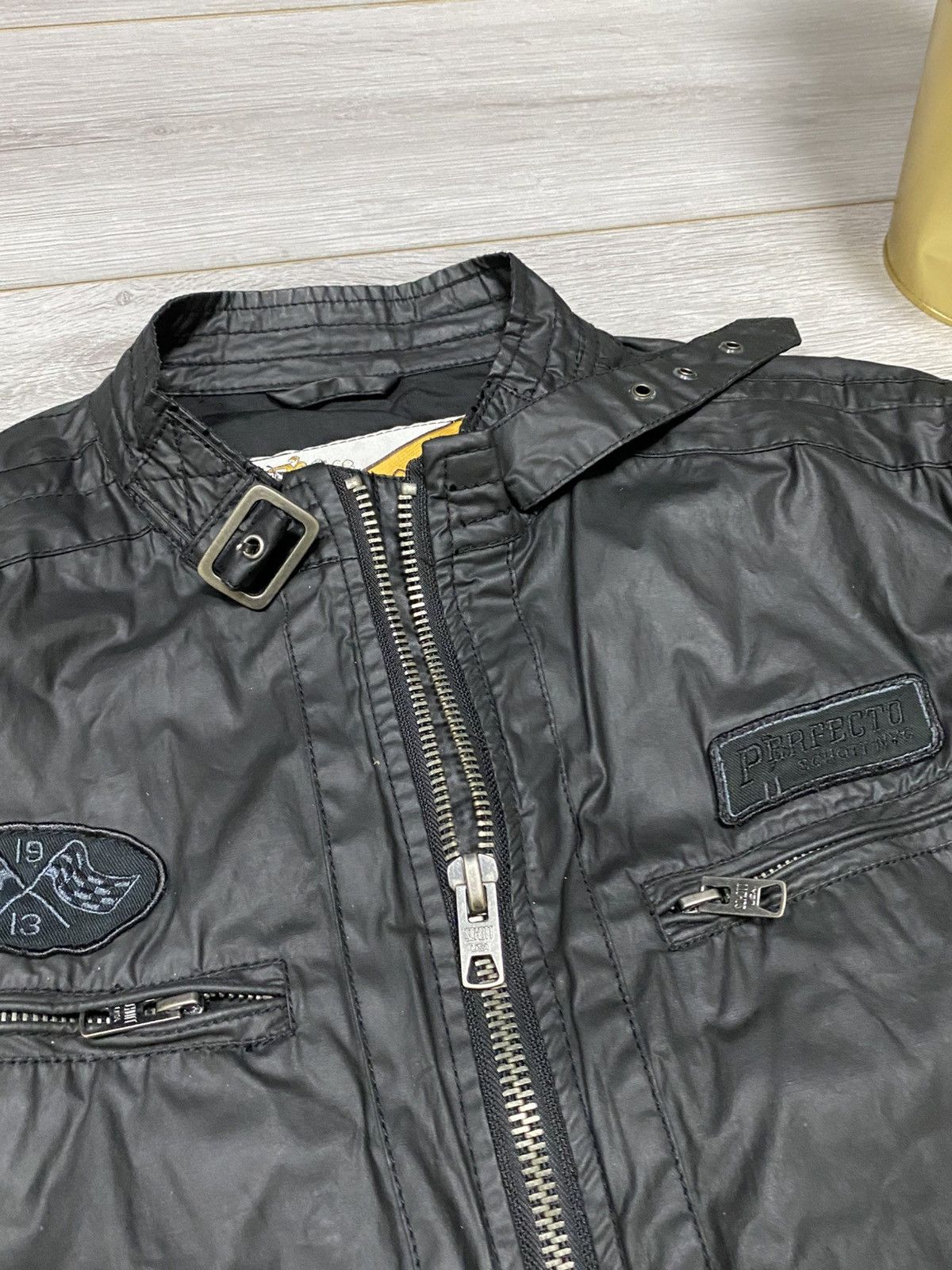 Schott Schott Perfecto USA vintage jacket 90s Size US XL / EU 56 / 4 - 5 Thumbnail