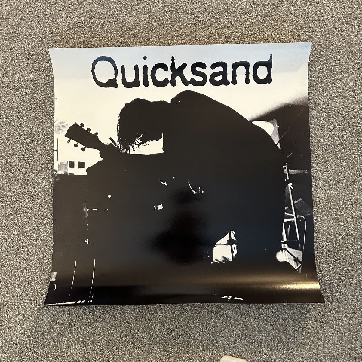 Vintage Vintage 1993 Quicksand Slip orginal poster size 24in x 24in Size ONE SIZE - 4 Thumbnail