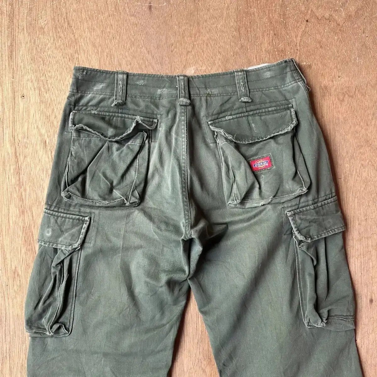 Dickies W33 L31 🔥VINTAGE DICKIES TACTICAL WORKWEAR DISTRESSED CARGO Size US 33 - 10 Thumbnail