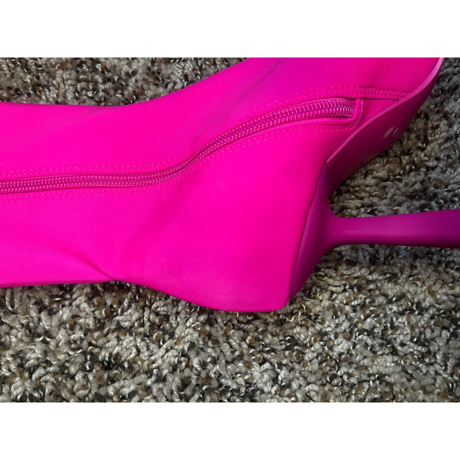 Steve Madden Steve Madden Vakay Mid-Calf Sock Booties Hot Pink Women 5.5M Size US 5.5 / IT 35.5 - 5 Thumbnail