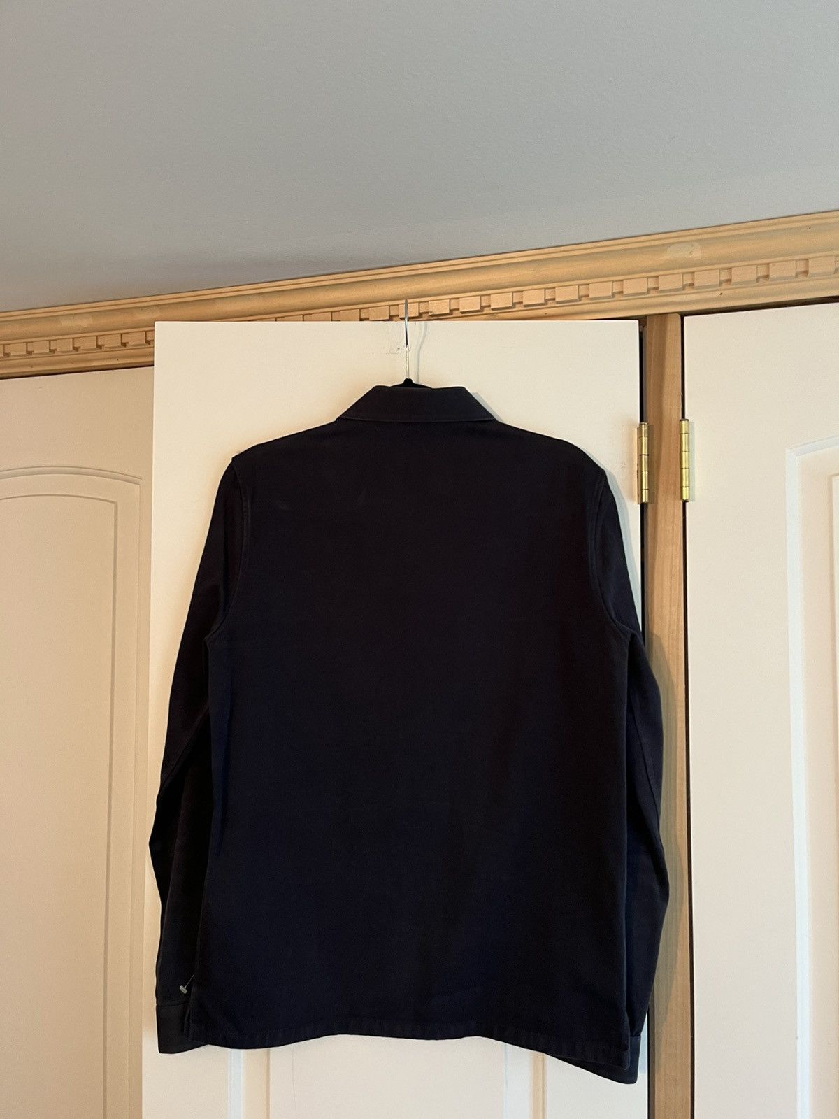 Prada Prada 2015 Canvas Loop Collar Shirt Jacket Size S Size US S / EU 44-46 / 1 - 3 Thumbnail