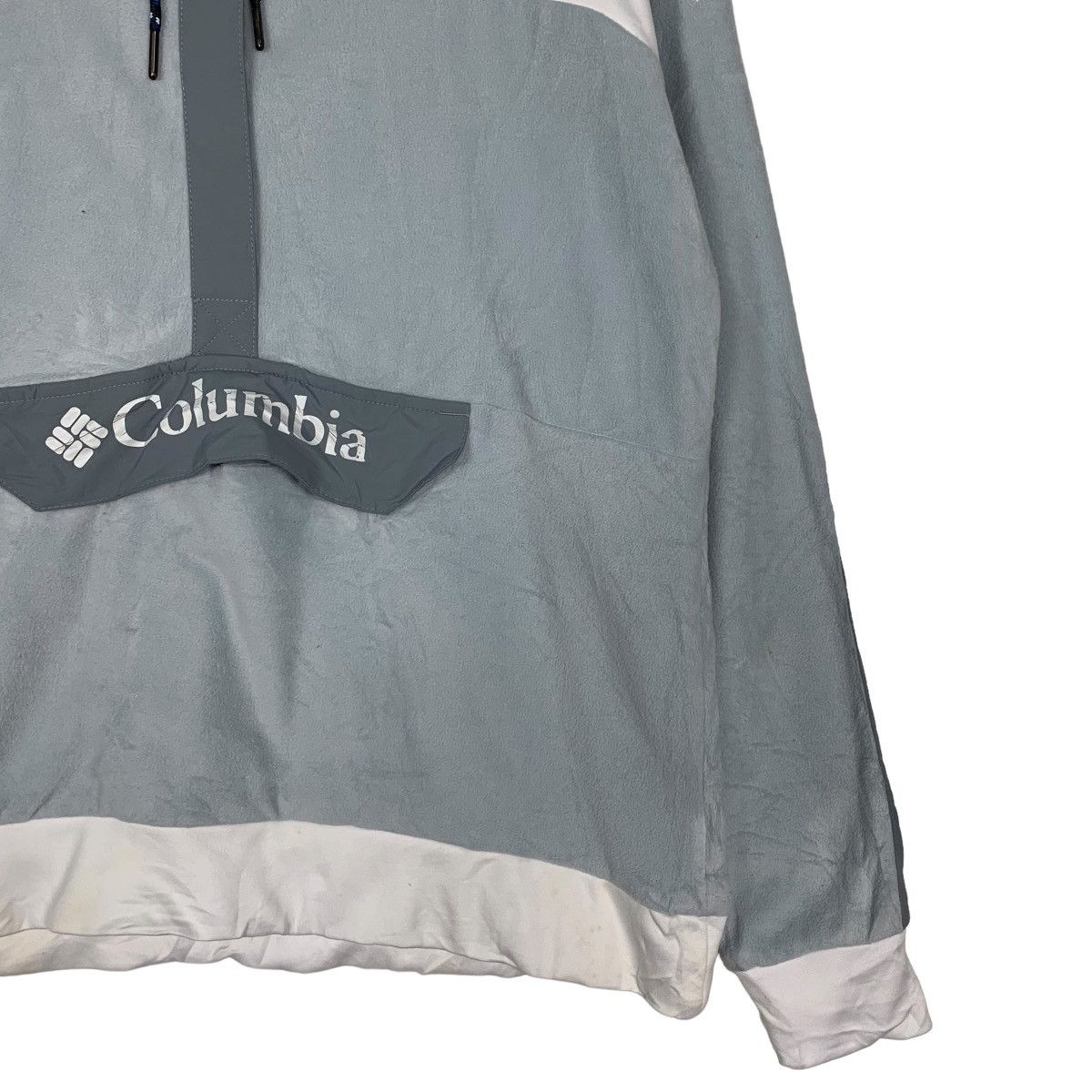 Columbia COLUMBIA Big Logo Half Button Fleece Hoodies #0007-C1 Size US XL / EU 56 / 4 - 9 Thumbnail