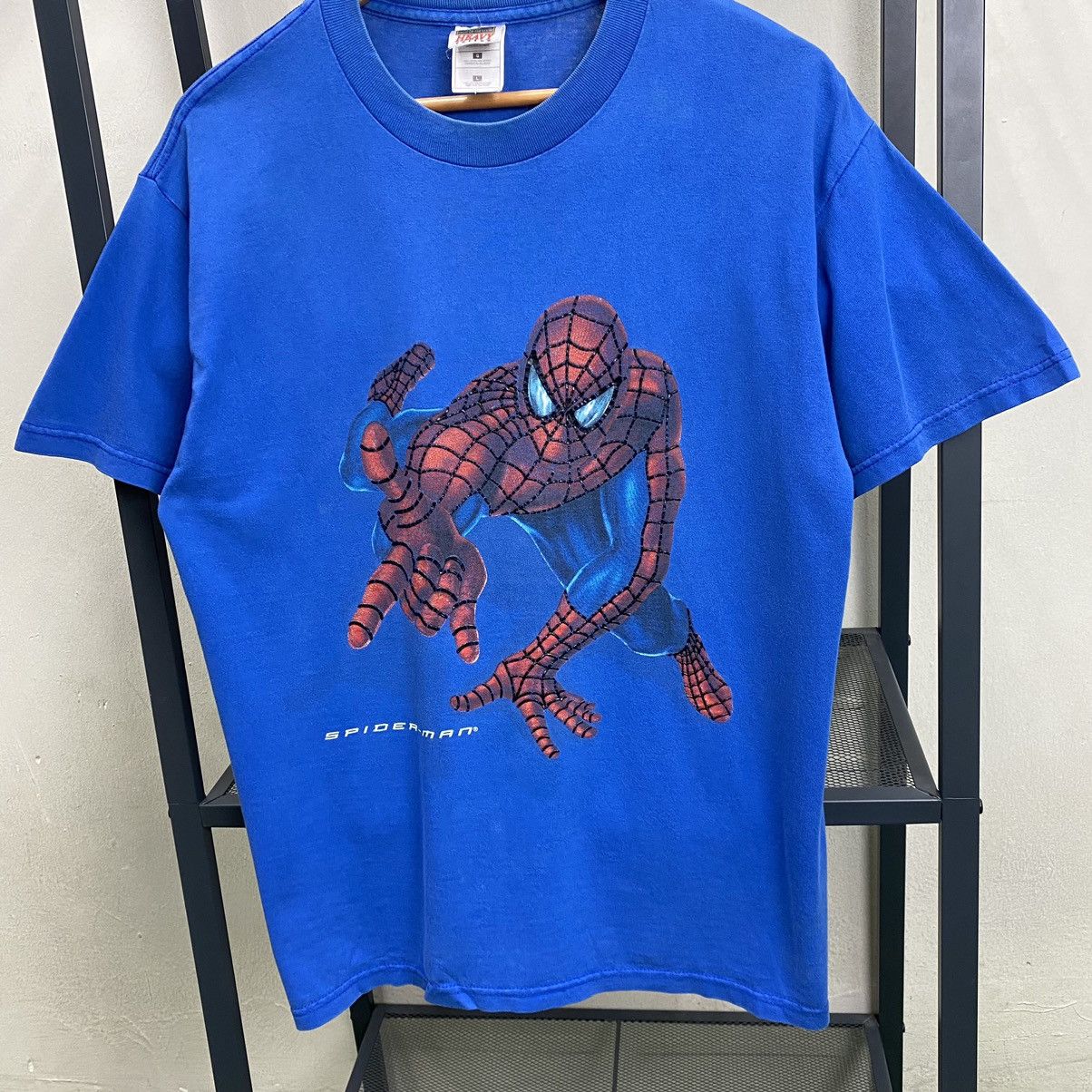 Marvel Comics Vintage Spiderman Y2K Movie Promo Tee Size US L / EU 52-54 / 3 - 4 Thumbnail