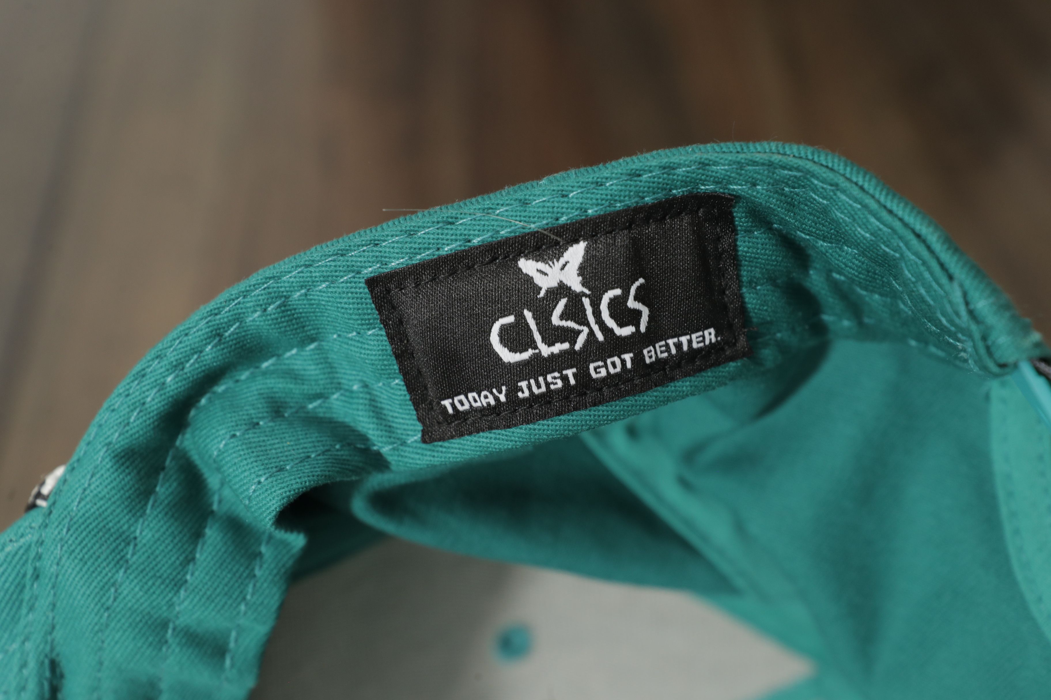 Other CLSICS World Peace Teal Hat (OS) Size ONE SIZE - 9 Thumbnail