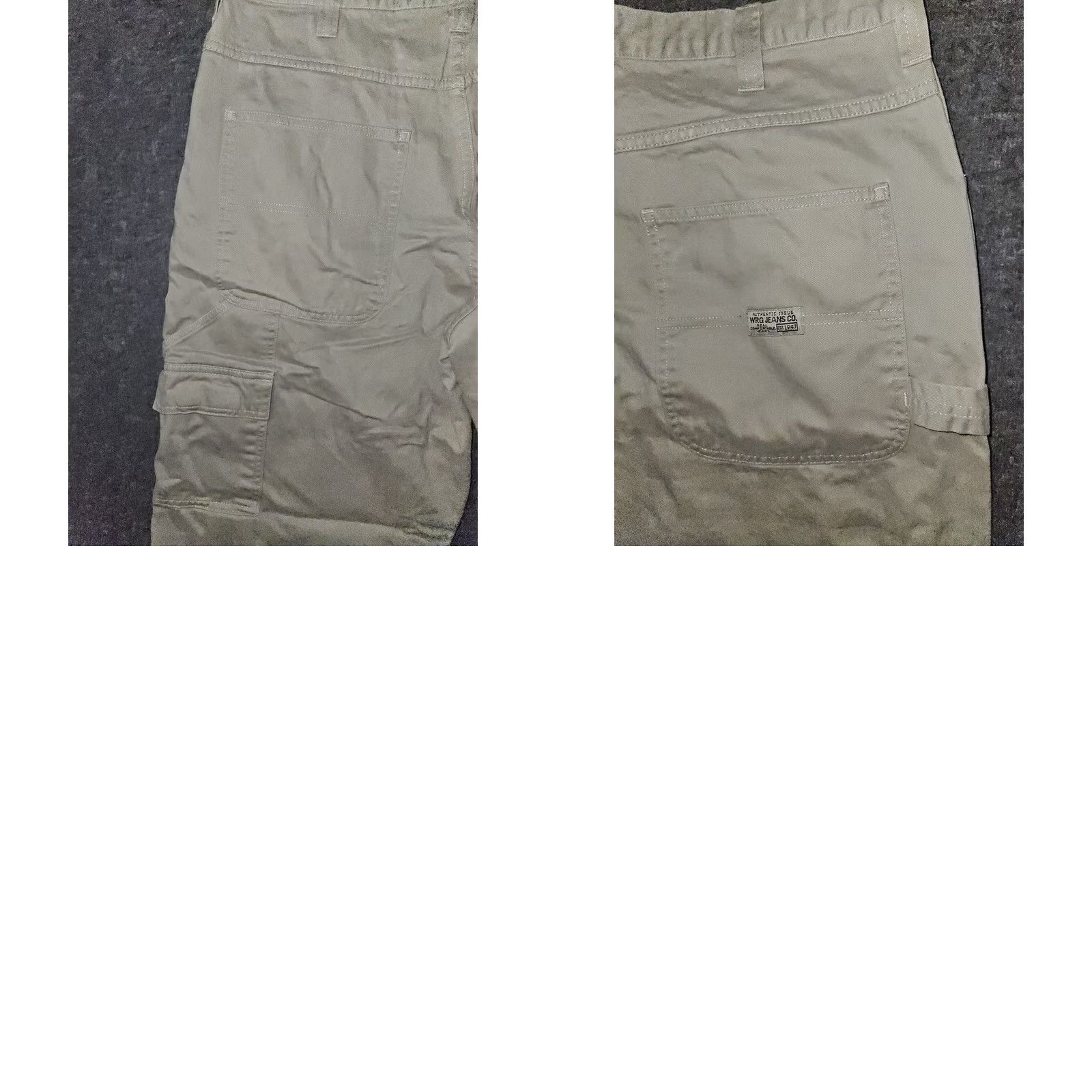 Wrangler VINTAGE Wrangler Carpenter Jeans Men's 34x34 Khaki Mid Rise Casual Workwear Wrangler Jeans Mens 34 Khakis Mid Rise Pockets 32 Inseam Beige Size US 34 / EU 50 - 8 Thumbnail