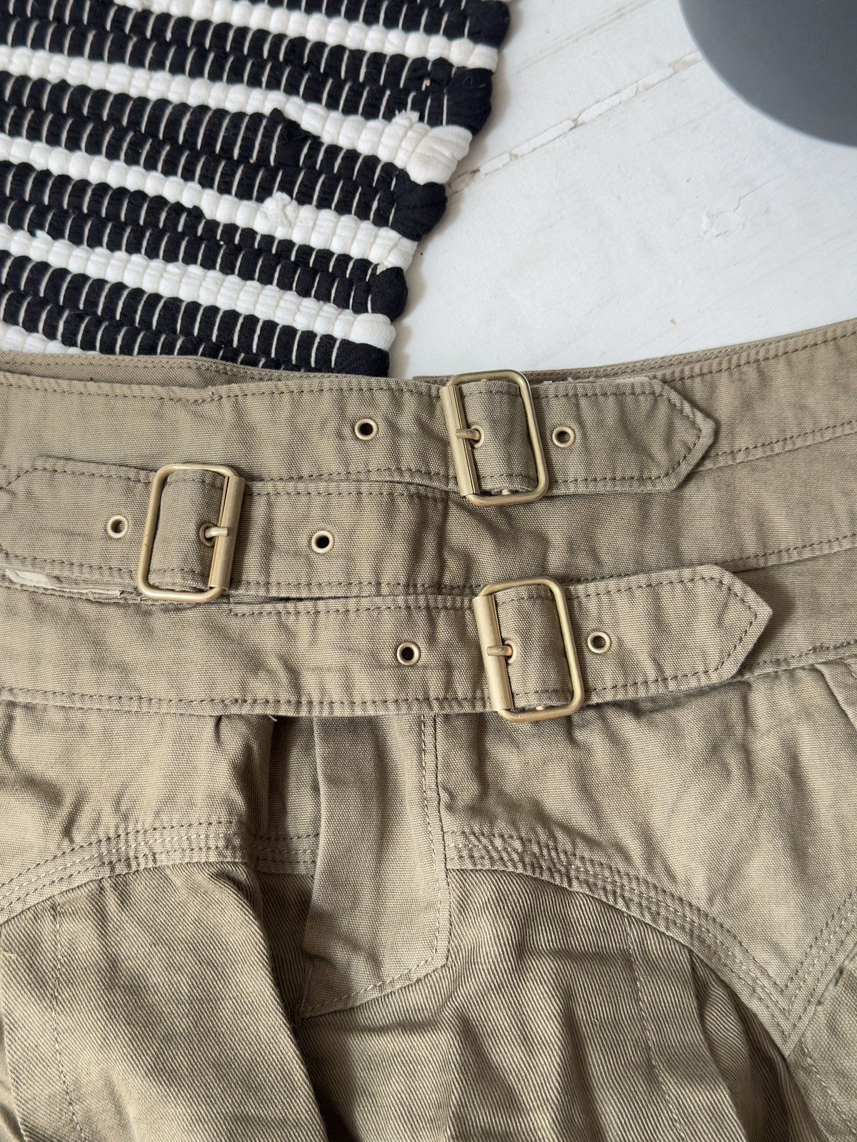 Marithe + Francois Girbaud VINTAGE MARITHE FRANCOIS GIRBAUD AVANT GARDE MINI SKIRT Size 28" / US 6 / IT 42 - 6 Thumbnail
