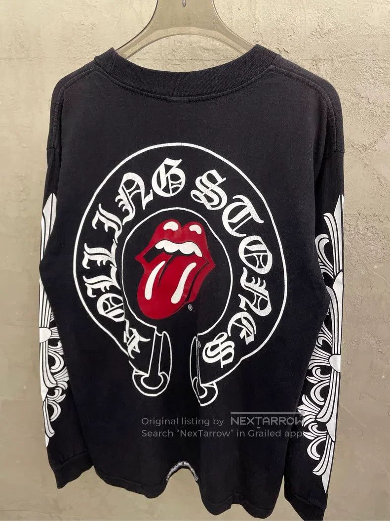 Chrome Hearts CHROME HEARTS Size M Black Rolling Stone Joint Lip Big Hors Size US M / EU 48-50 / 2 - 2 Thumbnail