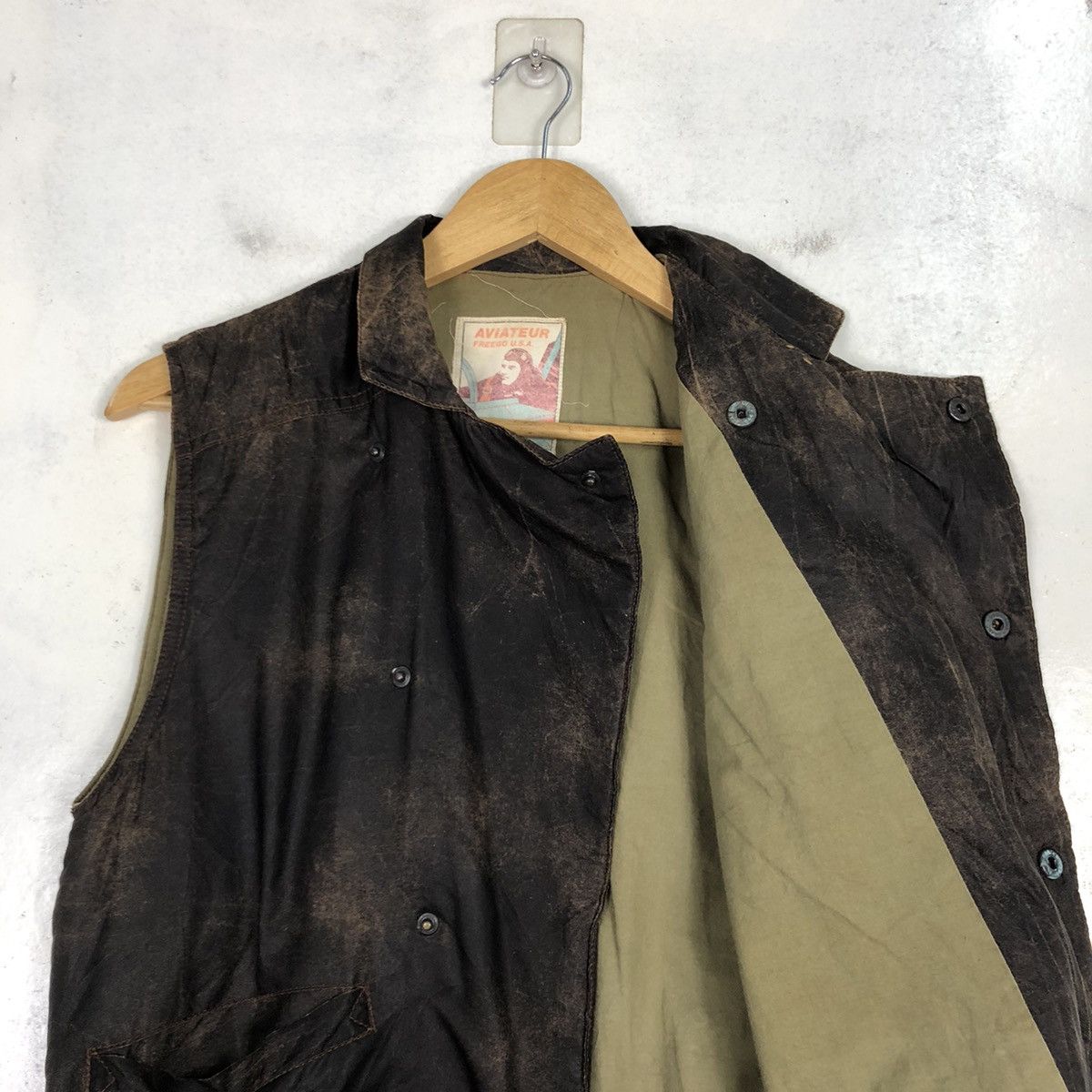 Aviator Nation × Vintage ❤️‍🔥SEND OFFER ❤️‍🔥Vintage 80s Aviateur Military Vests Jacket Size US S / EU 44-46 / 1 - 10 Thumbnail