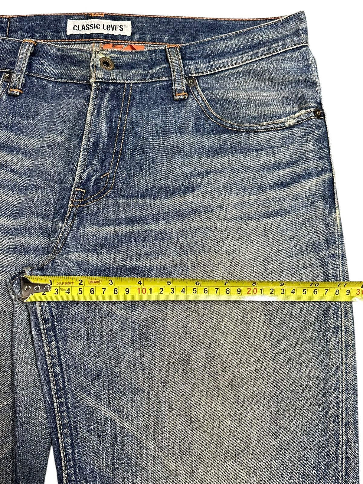 Levi's Vintage Levis 502 Blue Wash Style Loose Jeans Size US 34 / EU 50 - 15 Thumbnail