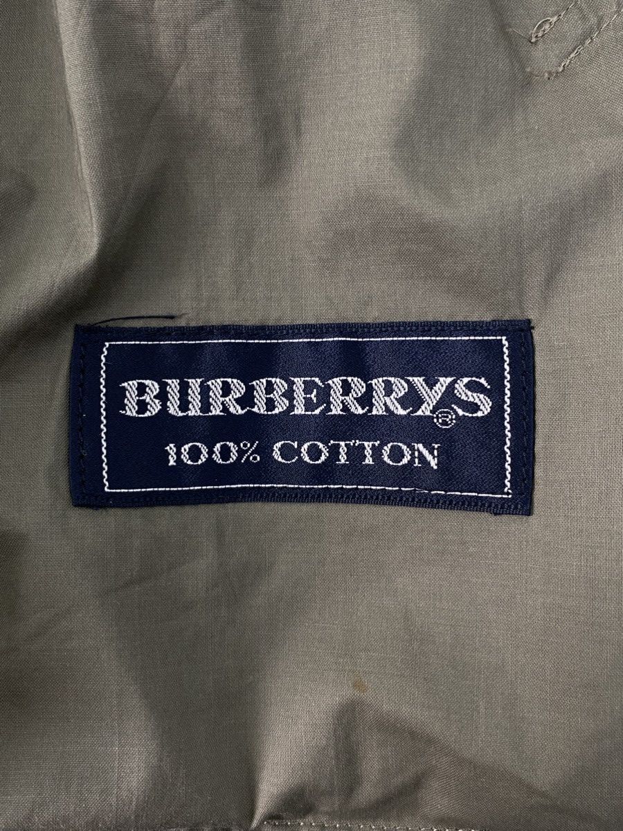 Burberry Vintage 90’s Burberrys’ Cotton Double Breast Trench Coat Size US M / EU 48-50 / 2 - 9 Thumbnail