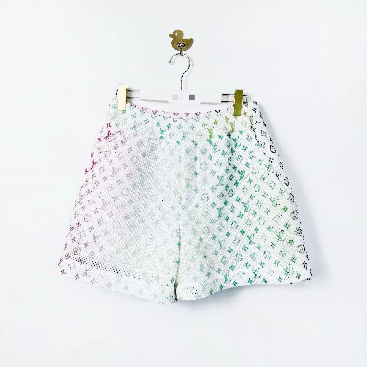 Louis Vuitton Louis Vuitton Rainbow Gradient Tulle Shorts Size 38" / US 16 / IT 52 - 1 Thumbnail