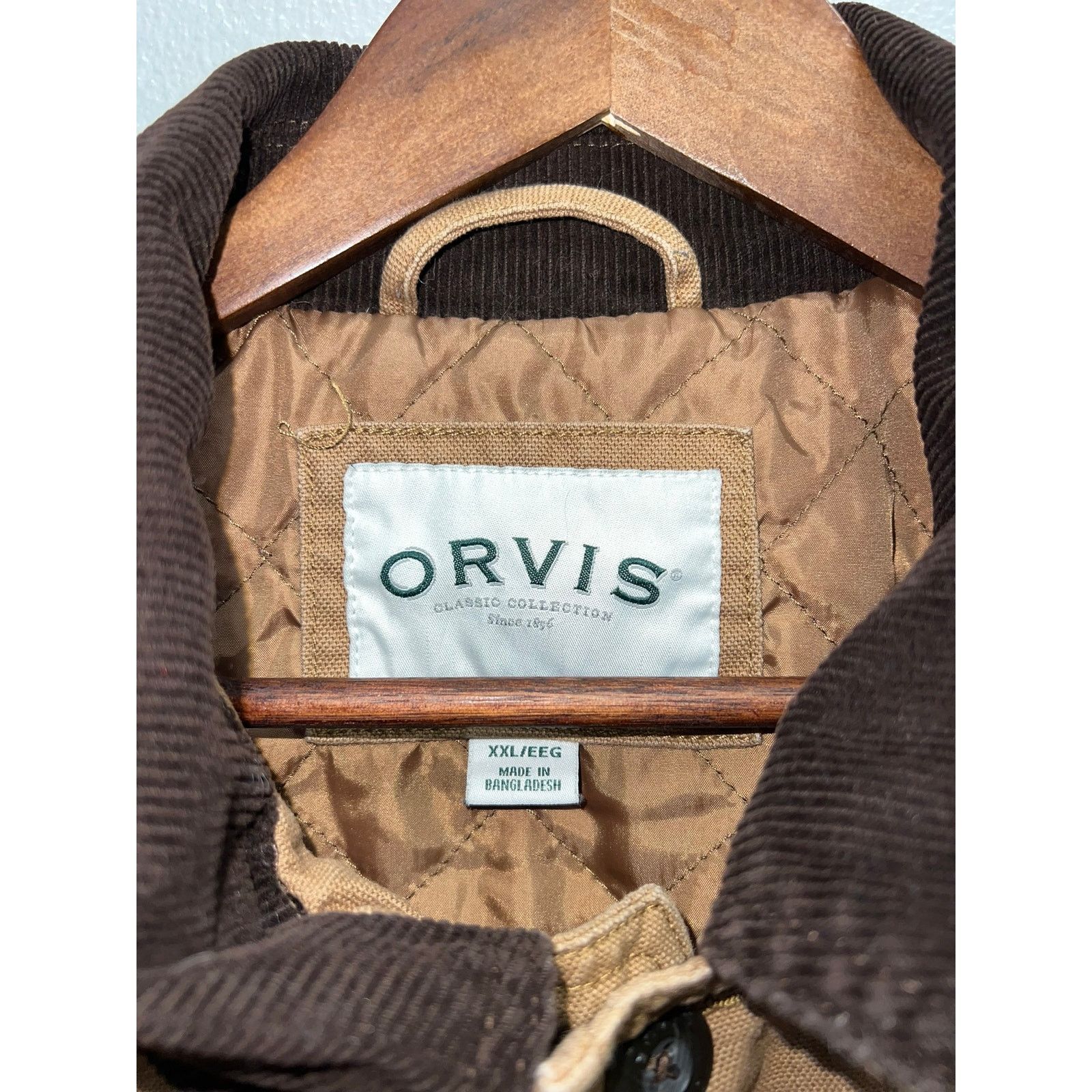 Vintage Orvis Chore Jacket Coat Classic Collection Barn Button Up 2X Size US XXL / EU 58 / 5 - 6 Thumbnail