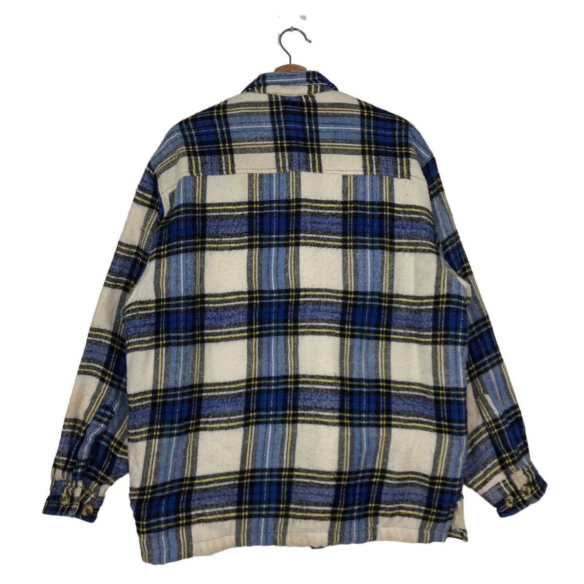 Flannel 🔥Tartan Design Check Flannel Jacket Japan Made Size US L / EU 52-54 / 3 - 8 Thumbnail