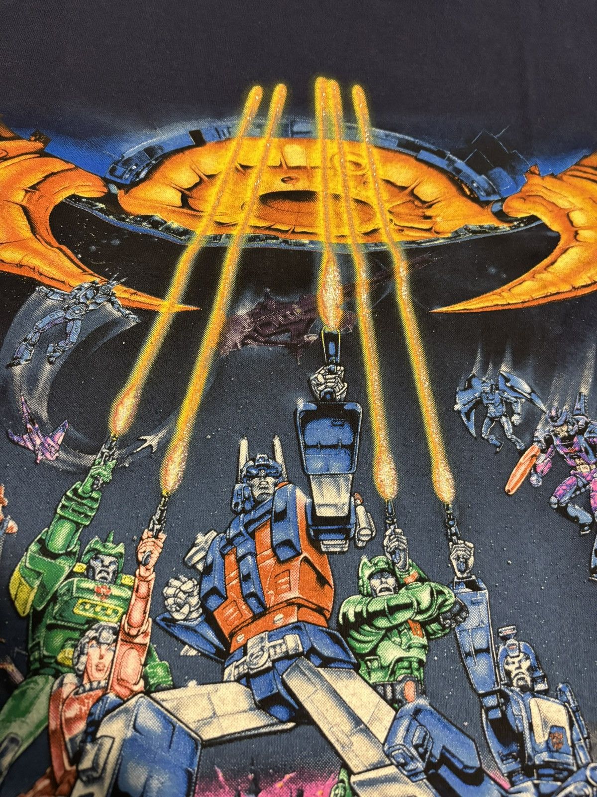 Band Tees × Vintage Vintage 1999 Transformers T Shirt. Hasbro Vintage Size US L / EU 52-54 / 3 - 5 Thumbnail