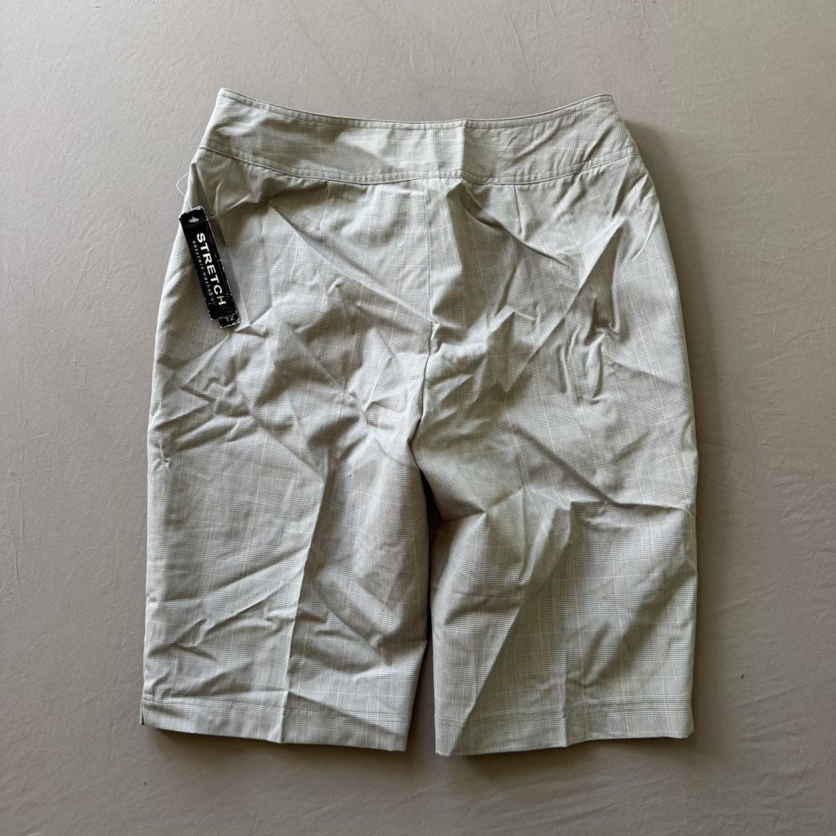 Other Vintage Pantology Plaid Bermuda Trouser Shorts Size 34" / US 12 / IT 48 - 2 Thumbnail