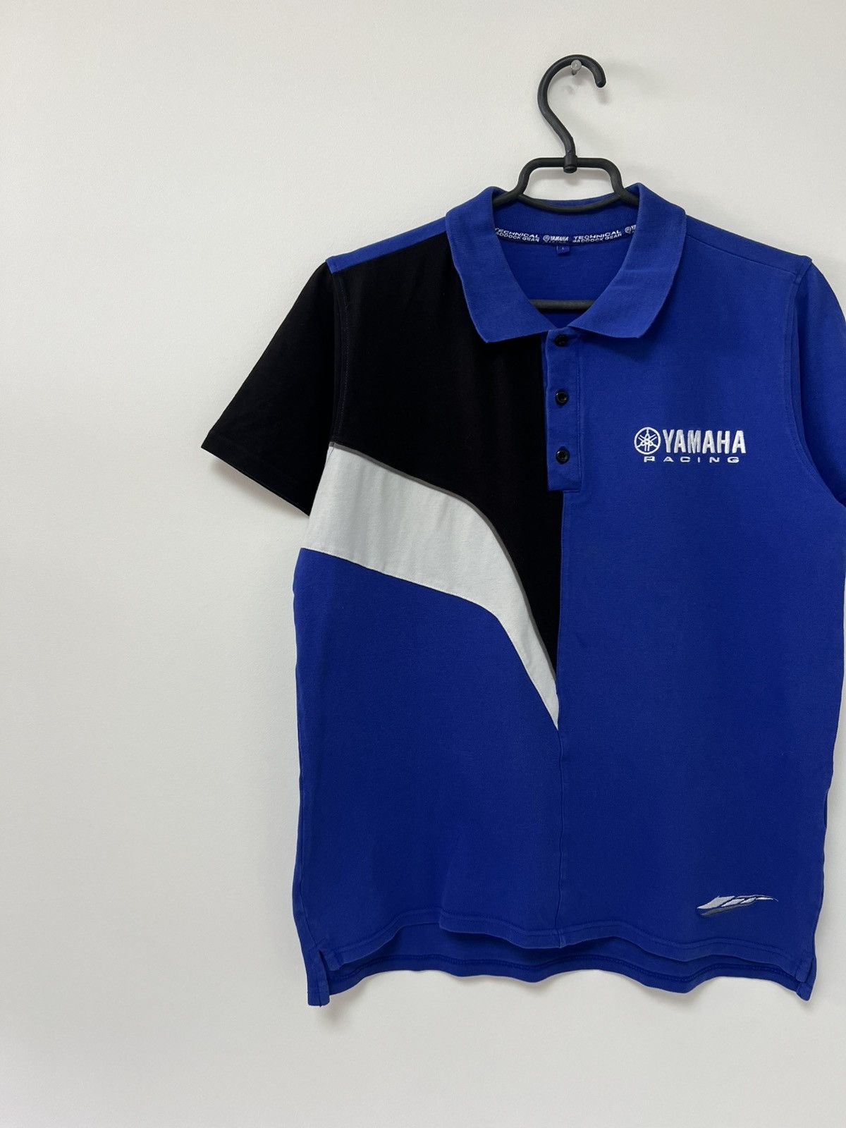 Yamaha Vintage Yamaha Racing Team Polo Motorcycle T shirt Rare sz L Size US L / EU 52-54 / 3 - 8 Thumbnail
