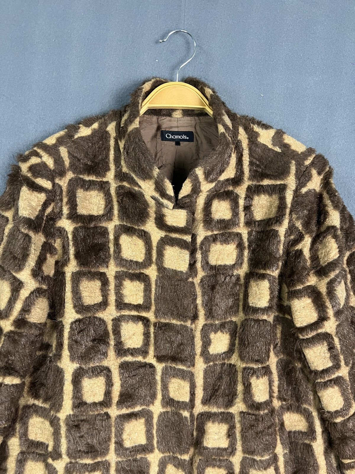 Japanese Brand Chamois Animal Pattern Faux Fur Jacket Size US M / EU 48-50 / 2 - 3 Thumbnail