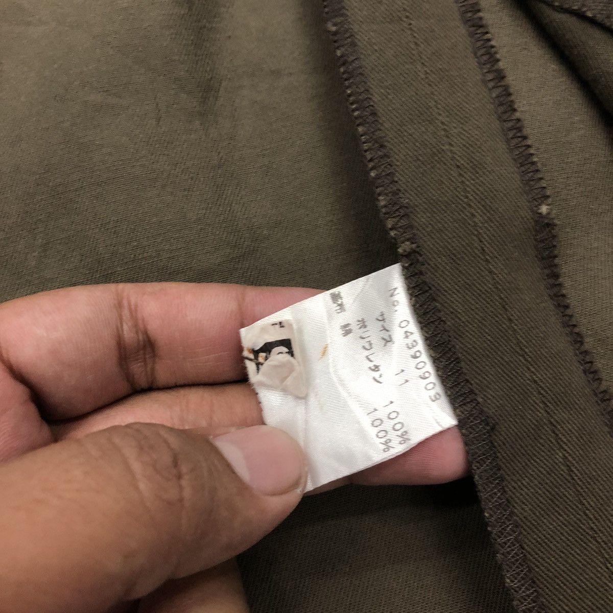 Yohji Yamamoto By Yohji Yamamoto, Y’Saccs Army Green Light Jacket Size US S / EU 44-46 / 1 - 15 Thumbnail