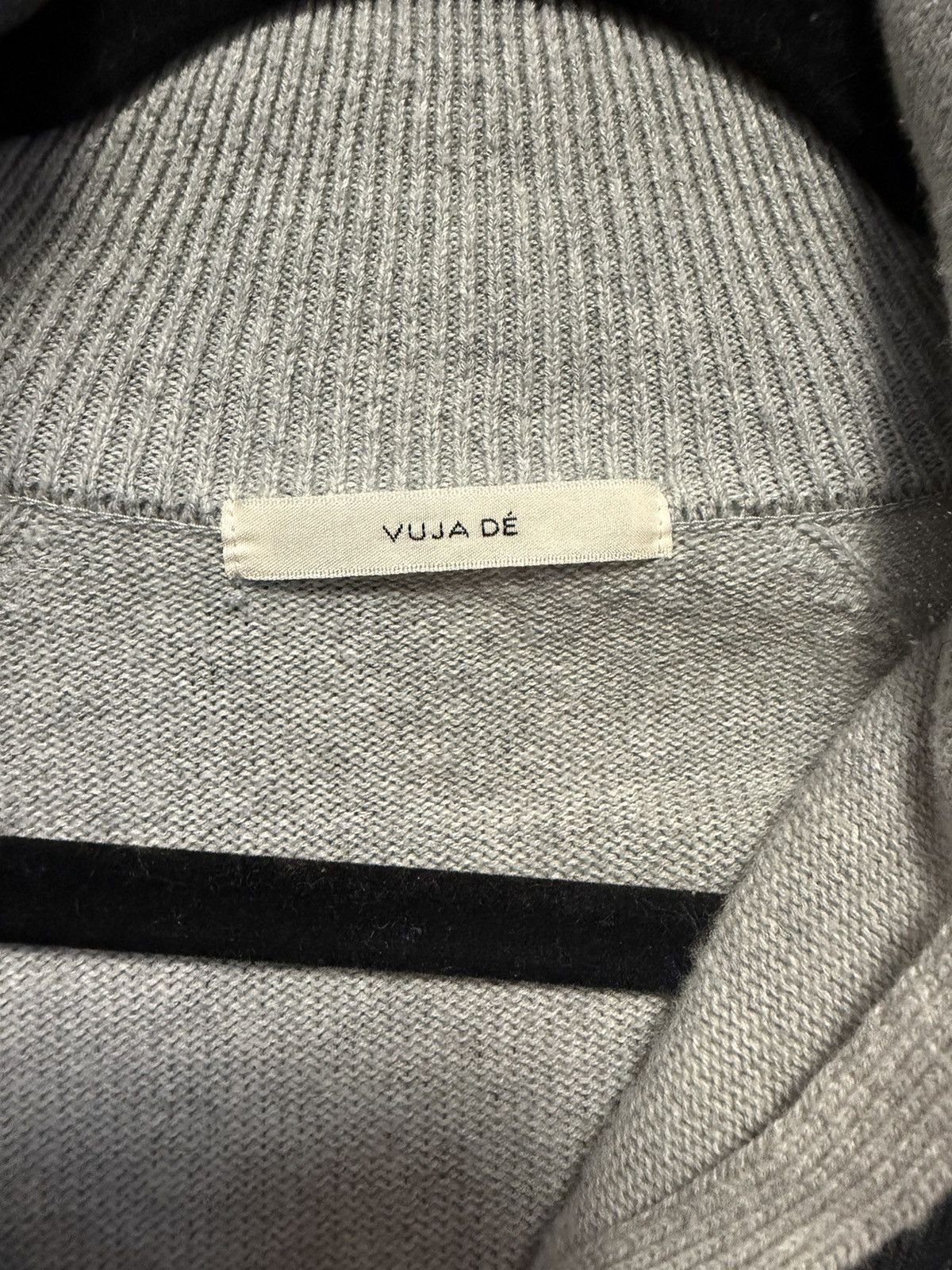 Vuja De The Frank Structured Half-Zip Knit Size US S / EU 44-46 / 1 - 3 Thumbnail