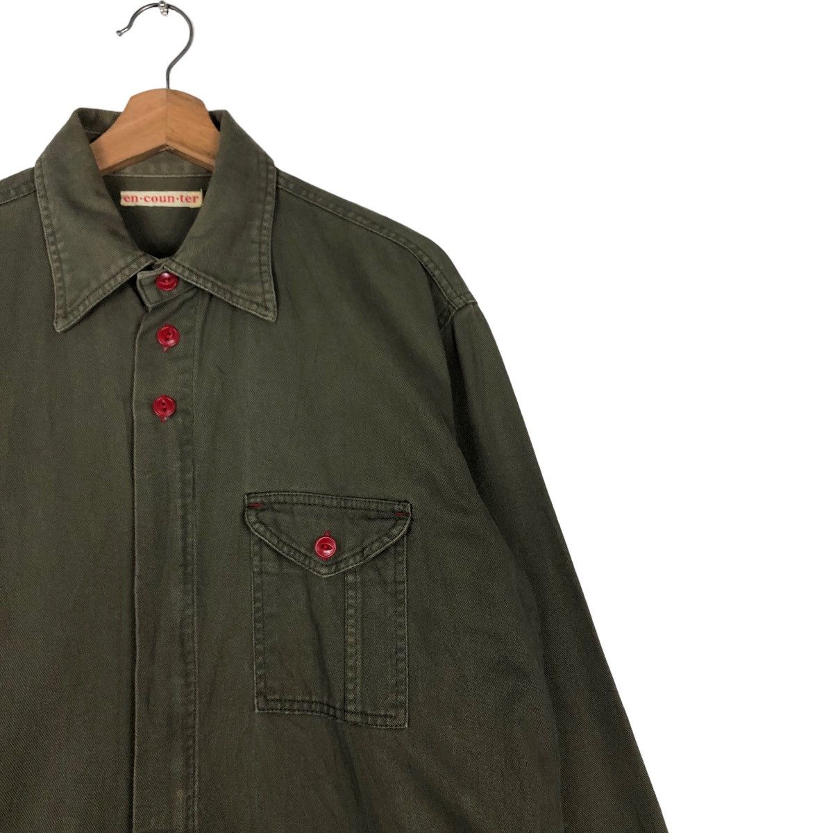 Issey Miyake 🔥Vintage Biker Chore Jacket en.coun.ter Zipper Japan Made Size US L / EU 52-54 / 3 - 6 Thumbnail