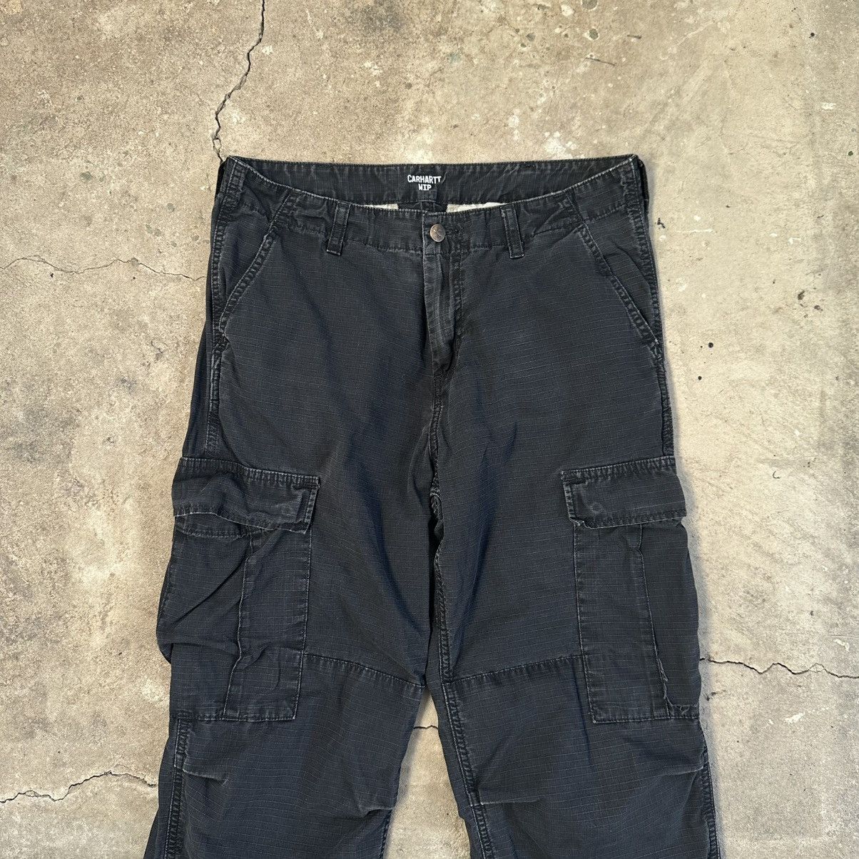 Carhartt Carhartt WiP Cargo regular Pants Black Multipocket Size US 32 / EU 48 - 5 Thumbnail