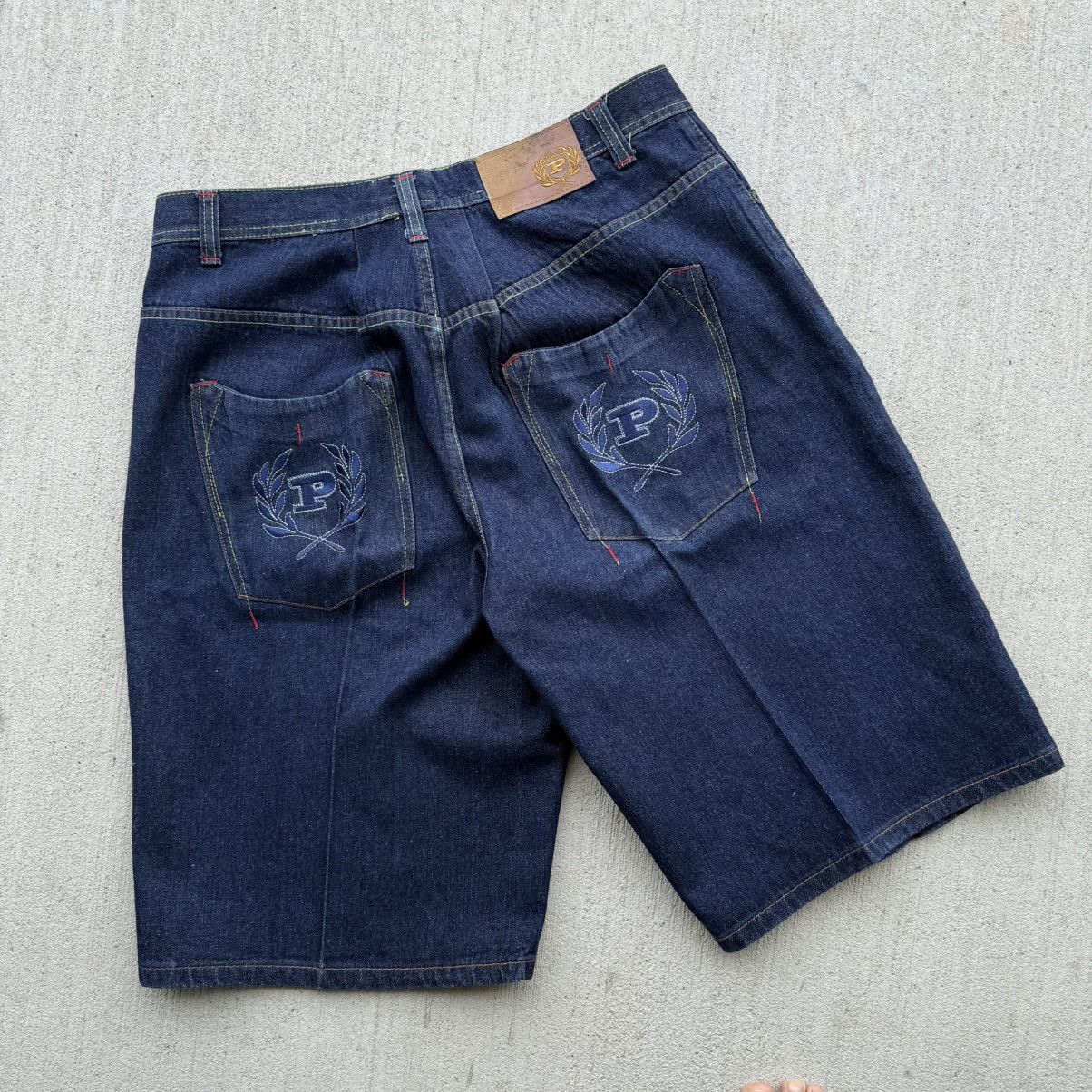 Phat Farm Vintage y2k Phat Farm blue denim shorts size 34 Size US 34 / EU 50 - 1 Thumbnail