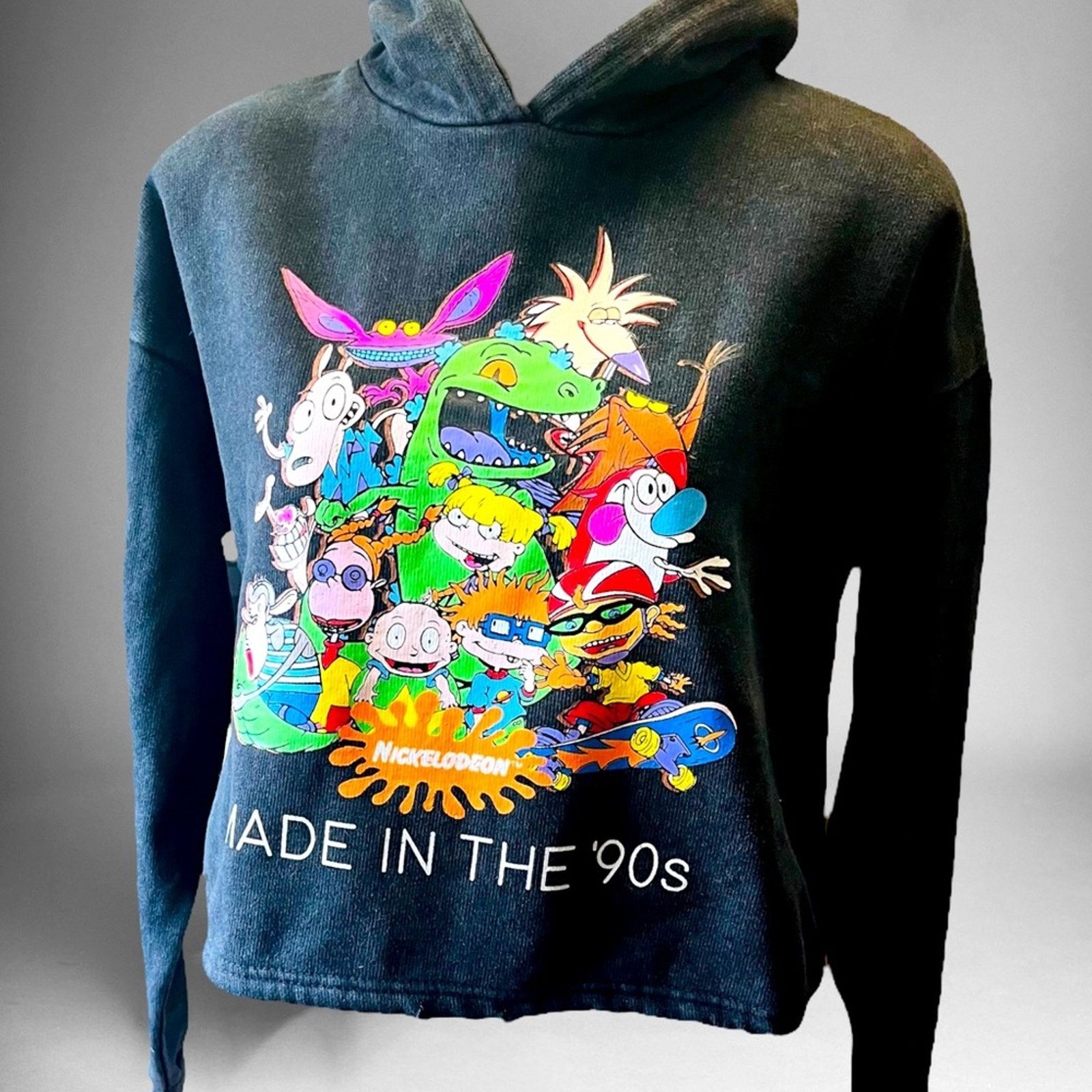 Nickelodeon New Nickelodeon Hoodie Made in the 90’s Women's Medium Crop Size M / US 6-8 / IT 42-44 - 1 Thumbnail