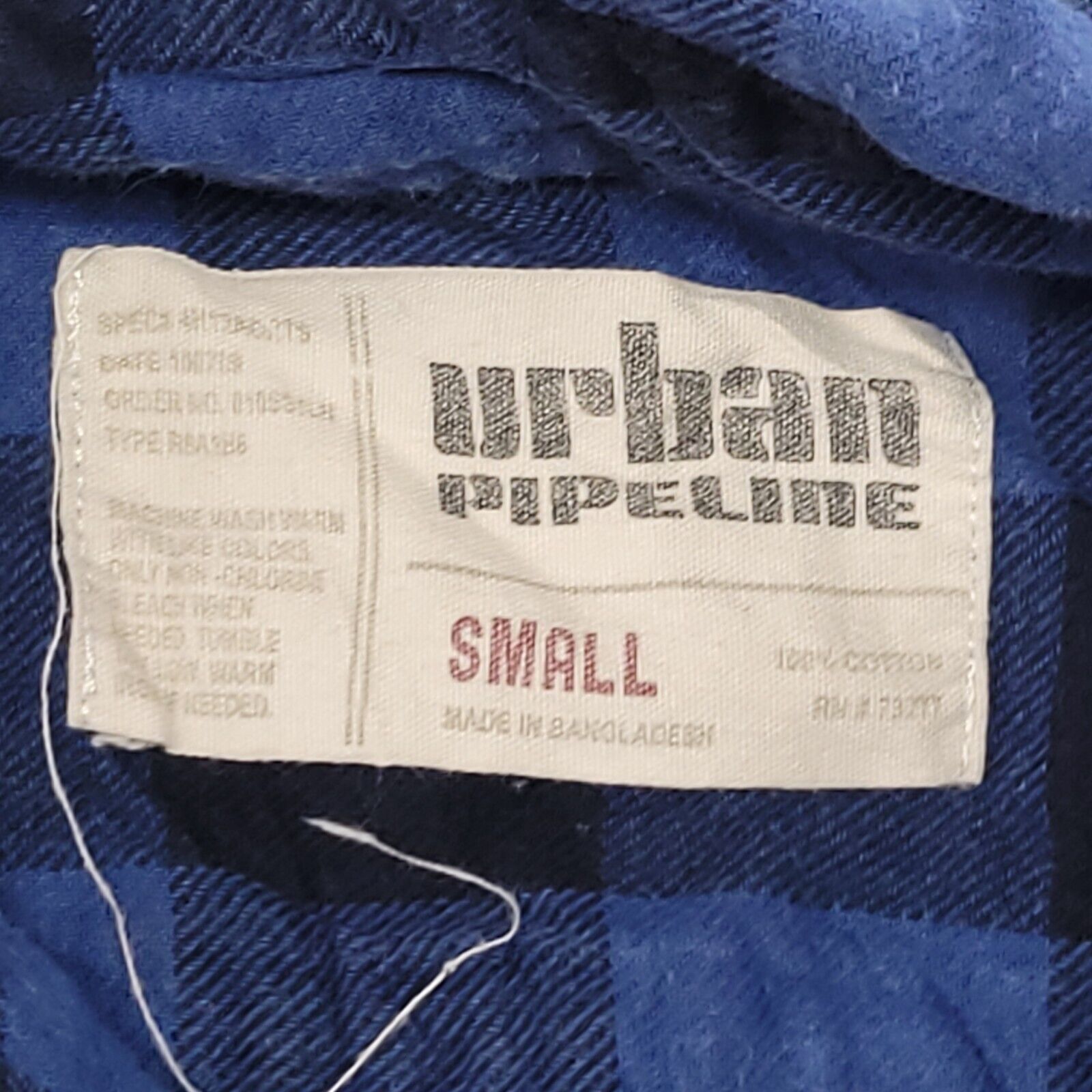 Urban Pipeline Urban Pipeline Buffalo Check Flannel Shirt Mens Size S Blue Size US S / EU 44-46 / 1 - 3 Thumbnail