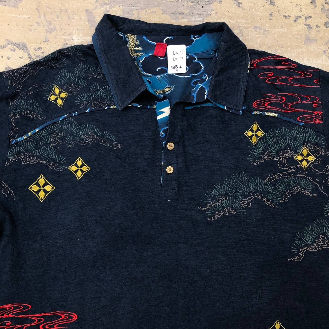 Japanese Brand T381 OVERSIZE JAPAN SUKAJAN YAKUZA ART POLO SHIRTS Size US XXL / EU 58 / 5 - 3 Thumbnail