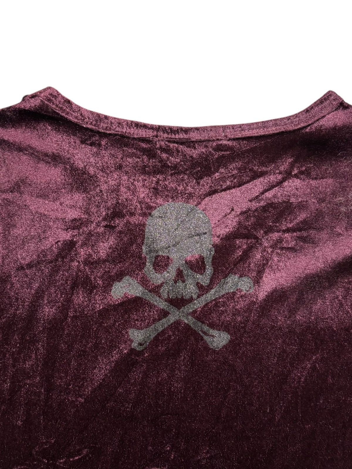BUFFALO BOBS 2000s Semantic Design - Velvet Poem V Neck Longsleeve Size US M / EU 48-50 / 2 - 3 Thumbnail
