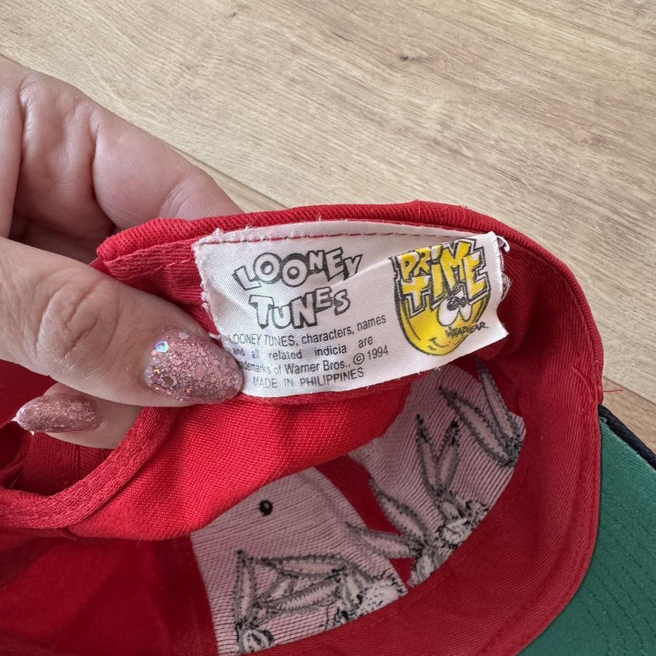 Other Vintage Looney Tunes Cap Prime Time Hat Bugs Bunny 1994 Size ONE SIZE - 6 Thumbnail