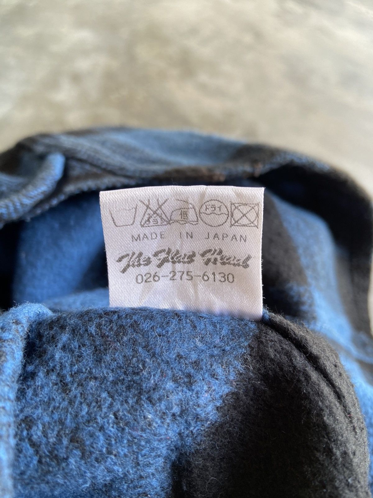 The Flat Head AMERICANA STYLE INDIGO FLANNEL Size US M / EU 48-50 / 2 - 12 Thumbnail