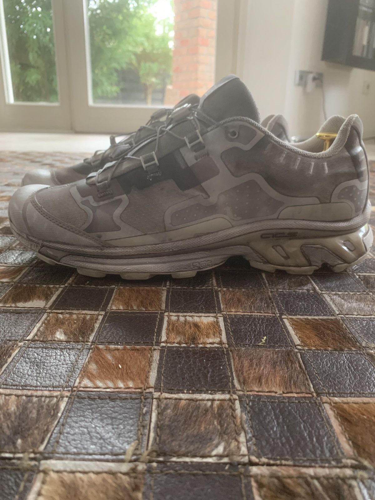 11 By Boris Bidjan Saberi Salomon Edition Bamba 5 Sneakers - Light Grey (Size 12) Size US 12 / EU 45 - 5 Thumbnail