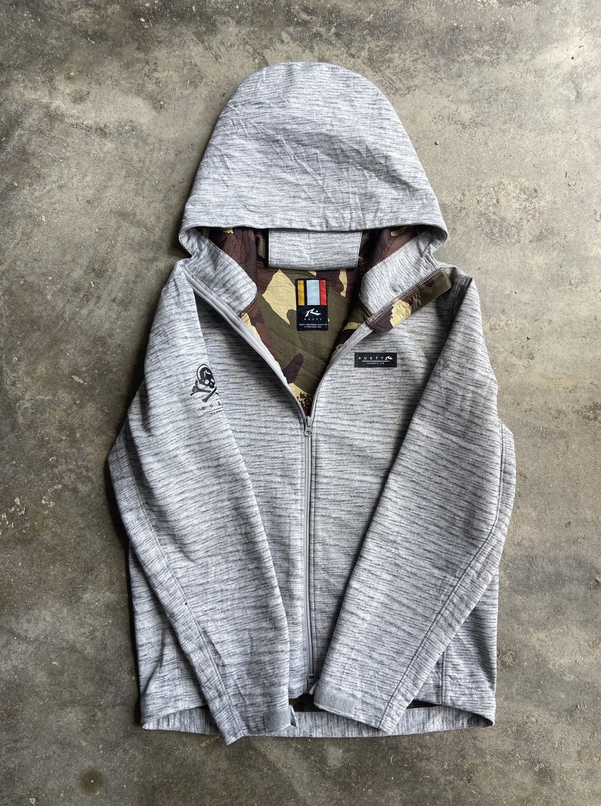 Rusty RUSTY CAMO CORPCORE STYLE SWEATER Size US M / EU 48-50 / 2 - 19 Thumbnail
