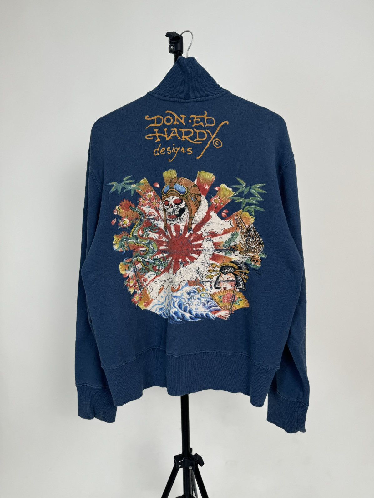 Christian Audigier × Ed Hardy Ed Hardy Navy jacket Size US XL / EU 56 / 4 - 4 Thumbnail