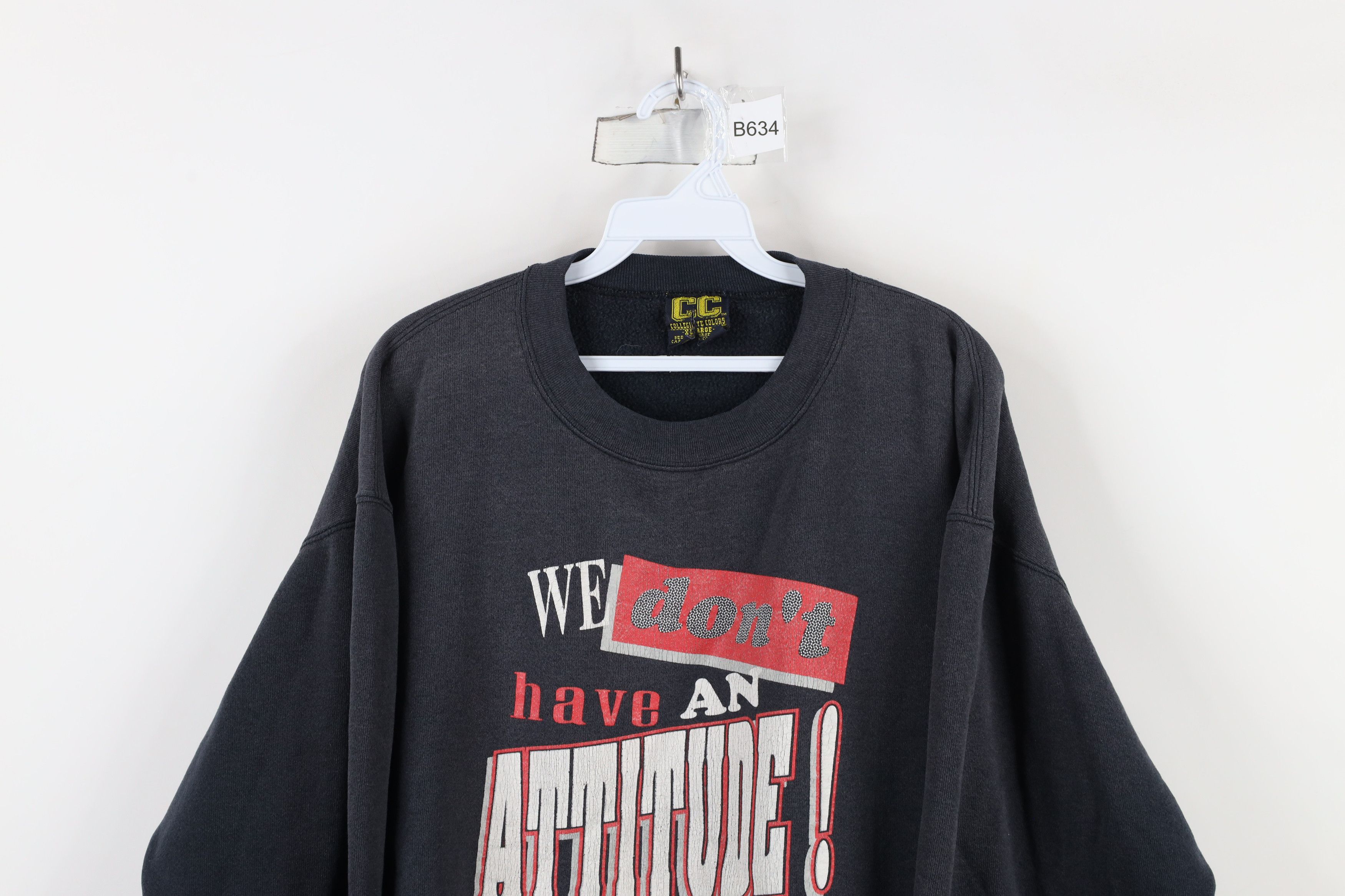 Vintage Vintage 90s Spell Out Ohio State University Sweatshirt USA Size US XL / EU 56 / 4 - 2 Thumbnail