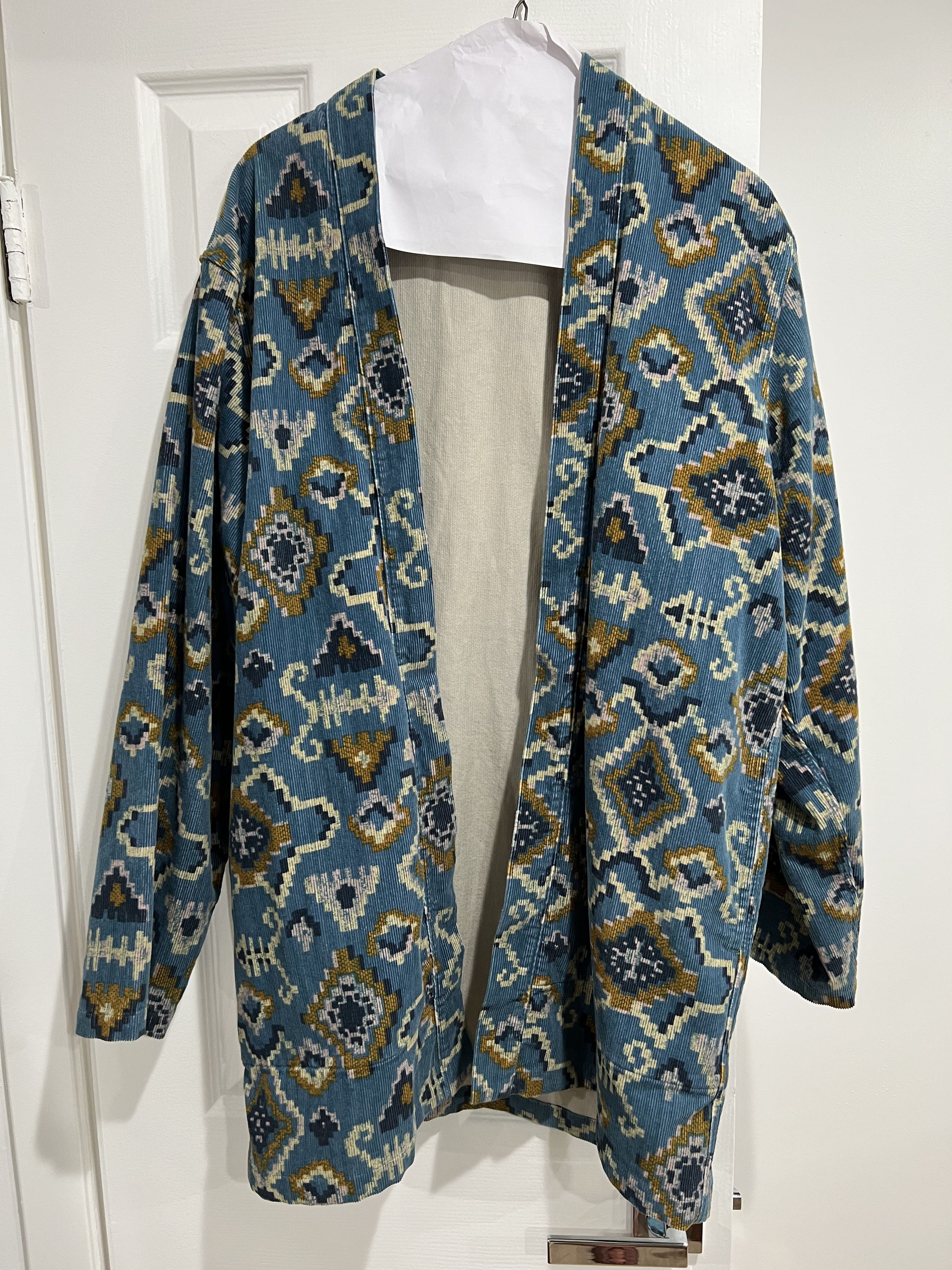 Kapital Kapital Blue/Patterned Kimono Size US L / EU 52-54 / 3 - 1 Thumbnail