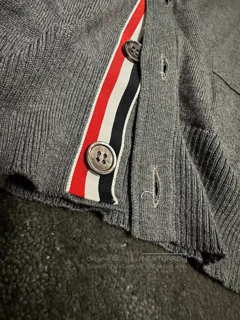 Thom Browne Thom Browne Sweater jacket Size US L / EU 52-54 / 3 - 5 Thumbnail