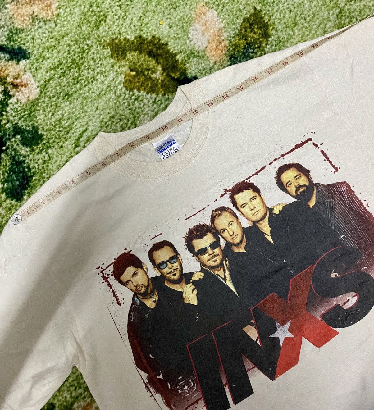 Vintage Y2K INXS Shirt World Tour 2007 Size US L / EU 52-54 / 3 - 7 Thumbnail