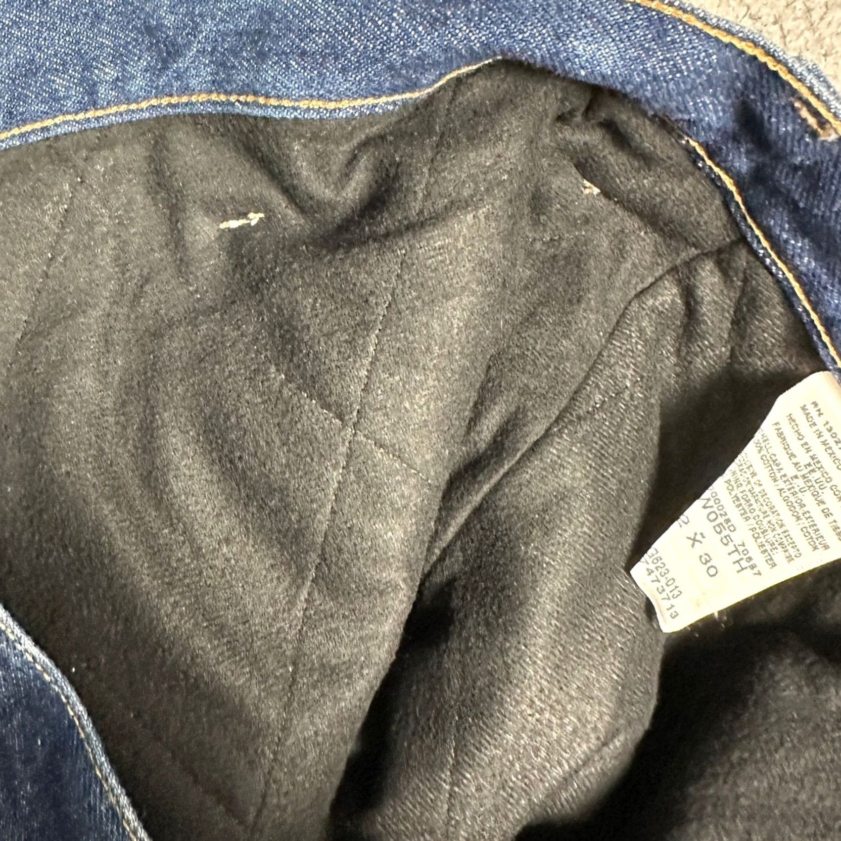 Wrangler EUC WranglerGS Workwear Jeans - Big & Tall Blue Denim - 42" Waist - Durable Size US 42 / EU 58 - 5 Thumbnail