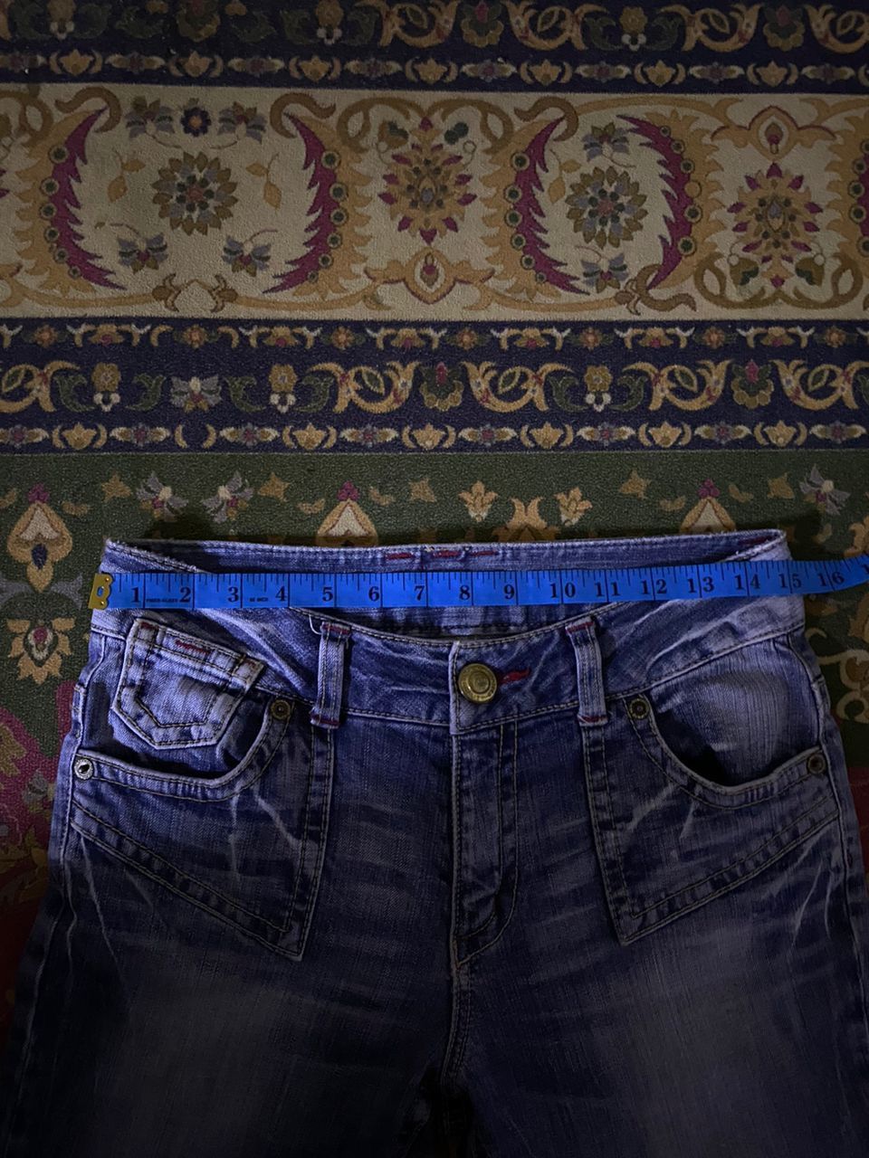 Hysteric Glamour Vintage Japanese Brand Super Flare Lightning Style Denim Size US 30 / EU 46 - 11 Thumbnail
